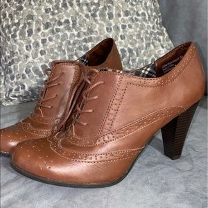 Brown booties